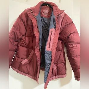 L.L. Bean Women's Mountain Classic Down Jacket, Colorblock, Large